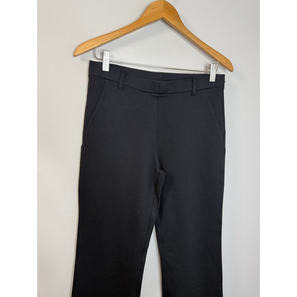 Quince Ultra-Stretch Ponte Straight Leg Pants Navy Women's M Stretch - Picture 3 of 10